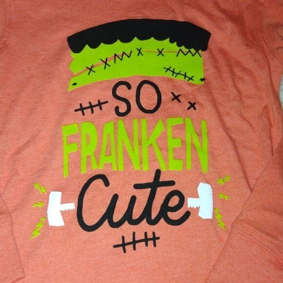 Wes and Willy Unisex Halloween Pumpkin Fall Shirt - Picture 2 of 2